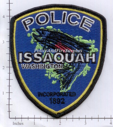 Washington - Issaquah Police Dept Patch