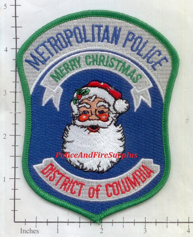 Washington DC - Washington DC Christmas Police Dept Patch