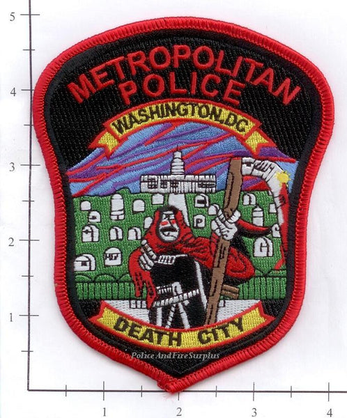 Washington DC - Washington DC Police Dept Death City Patch – Police And ...
