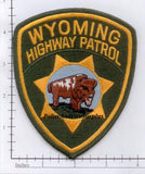 Wyoming - Wyoming Highway Patrol State Police Dept Patch