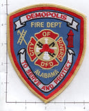 Alabama - Demopolis Fire Dept Patch