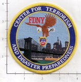 New York City Center for Terrorism and Disaster Preparedness Fire Dept Patch v1
