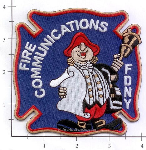 New York City Fire Communications Fire Patch v11 Bell Ringer