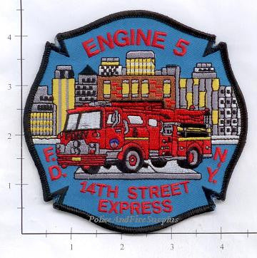New York City Engine   5 Fire Patch v11