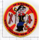 New York City Engine  18 Fire Patch v11 Popeye