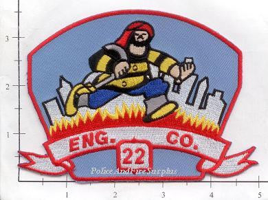 New York City Engine  22 Fire Patch v5