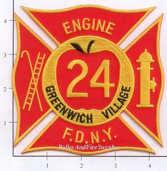 New York City Engine  24 Fire Patch v5