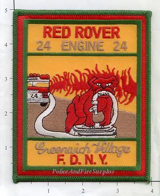 New York City Engine  24 Fire Patch v7