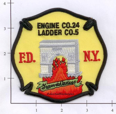 New York City Engine  24 Ladder 5 Fire Patch v1