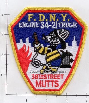 New York City Engine  34 Ladder 21 Fire Patch v10