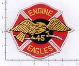 New York City Engine  45 Fire Patch v2