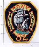 New York City Engine  52 Ladder 52 Fire Dept Patch v3