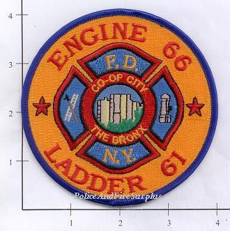 New York City Engine  66 Ladder 61 Fire Patch v7