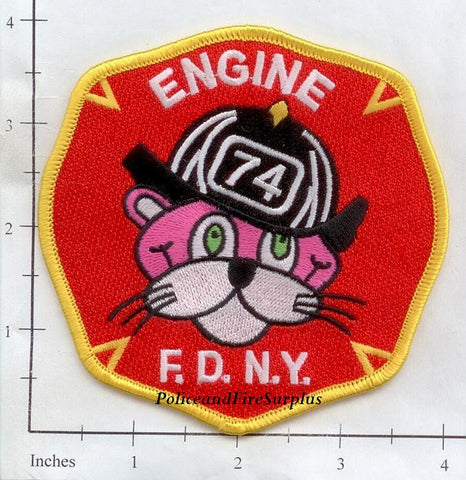 New York City Engine  74 Fire Patch v8