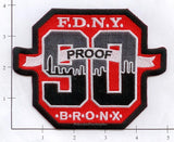 New York City Engine  90 Fire Patch v4 red