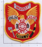 New York City Engine  94 Ladder 48 Battalion 3 Fire Patch v2