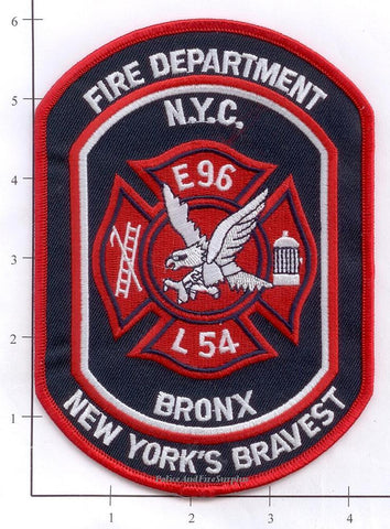 New York City Engine  96 Ladder 54 Fire Patch v5