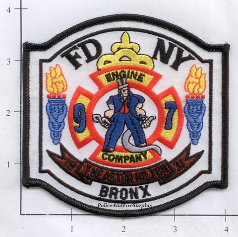 New York City Engine  97 Fire Patch v2