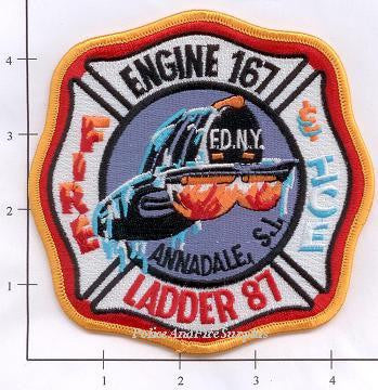 New York City Engine 167 Ladder 87 Fire Patch v6