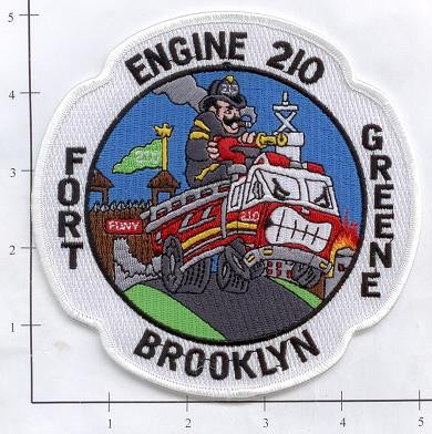 New York City Engine 210 Fire Dept Patch v6 - Crazy Engine