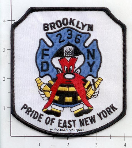 New York City Engine 236 Fire Dept Patch v8