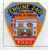 New York City Engine 240 100th Anniversary Fire Patch v5