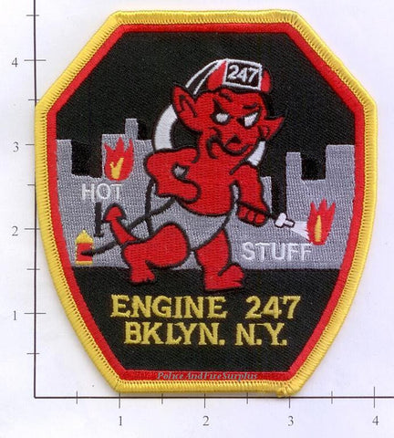New York City Engine 247 Fire Patch v6 Hot Stuff