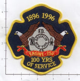 New York City Engine 250 Fire Patch v8 Anniversary