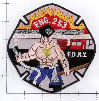 New York City Engine 253 Fire Patch v4