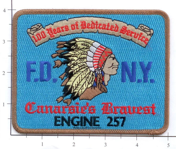 New York City Engine 257 Fire Dept Patch v12 – Police And Fire Surplus