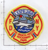 New York City Engine 268 Ladder 137 Fire Patch v6 Yellow