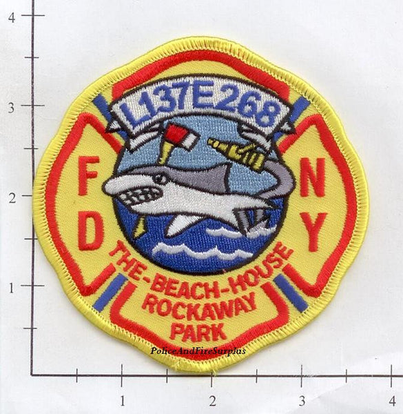 New York City Engine 268 Ladder 137 Fire Patch v6 Yellow – Police And ...