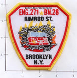 New York City Engine 271 Battalion 28 Fire Patch v2