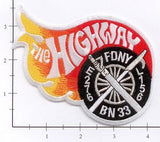 New York City Engine 276 Ladder 156 Battalion 33 Fire Patch v3 Wheel