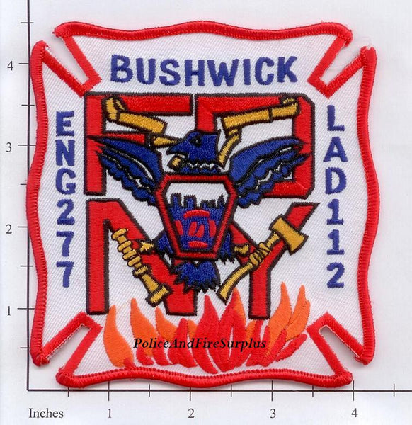 New York City Engine 277 Ladder 112 Fire Patch v14 RWB – Police And ...
