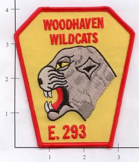 New York City Engine 293 Fire Patch v2 Yellow – Police And Fire Surplus