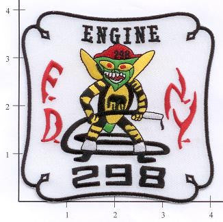 New York City Engine 298 Fire Patch v2