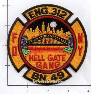 New York City Engine 312 Battalion 49 Fire Patch v3