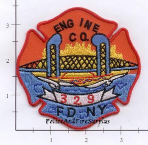 New York City Engine 329 Fire Patch v2