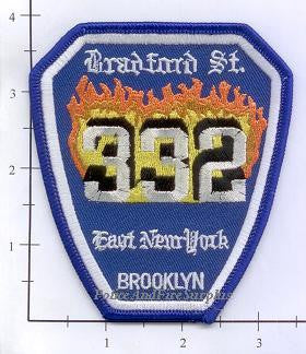 New York City Engine 332 Fire Dept Patch v2
