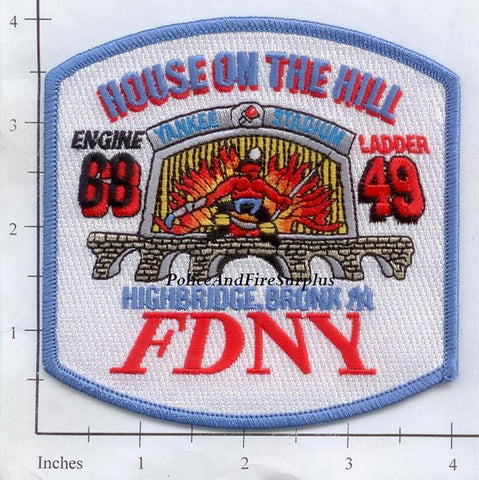 New York City Engine  68 Ladder 49 Fire Patch v11