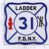 New York City Ladder  31 Fire Dept Patch v2