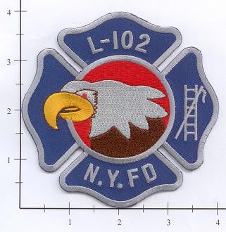 New York City Ladder 102 Fire Patch v3