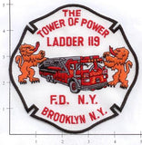 New York City Ladder 119 Fire Patch v5
