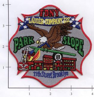New York City Ladder 122 Fire Patch v3