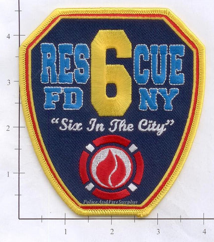 New York City Rescue 6 Patch v3