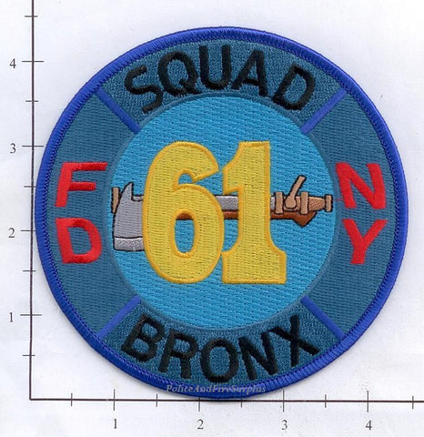New York City Squad  61 Fire Patch v5 round