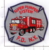 New York City Super Pumper System Fire Dept Patch v2