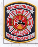 Georgia - Sandy Cross Fire Rescue Oglethorpe Co Fire Dept Patch v1