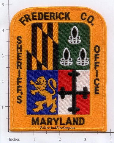 Maryland - Frederick County Sheriff Office Police Dept Patch